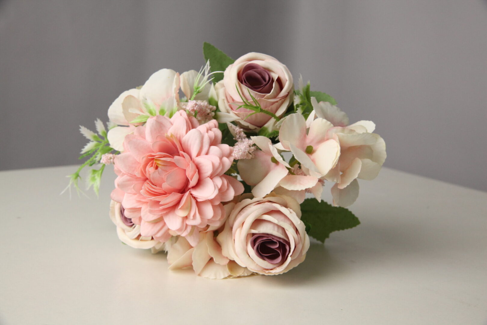 Mauve and pink floral option 4