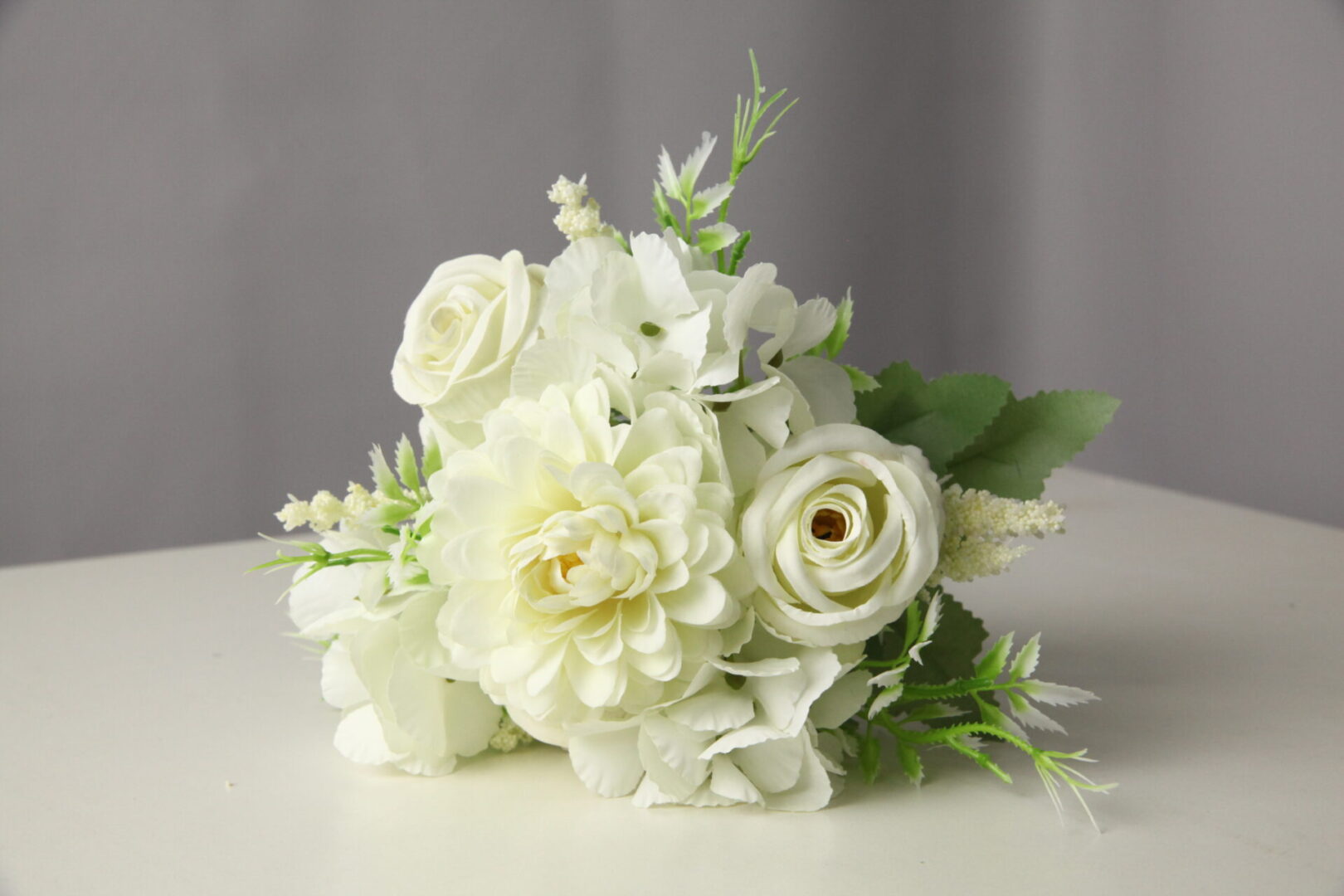 Cream and ivory floral option 4