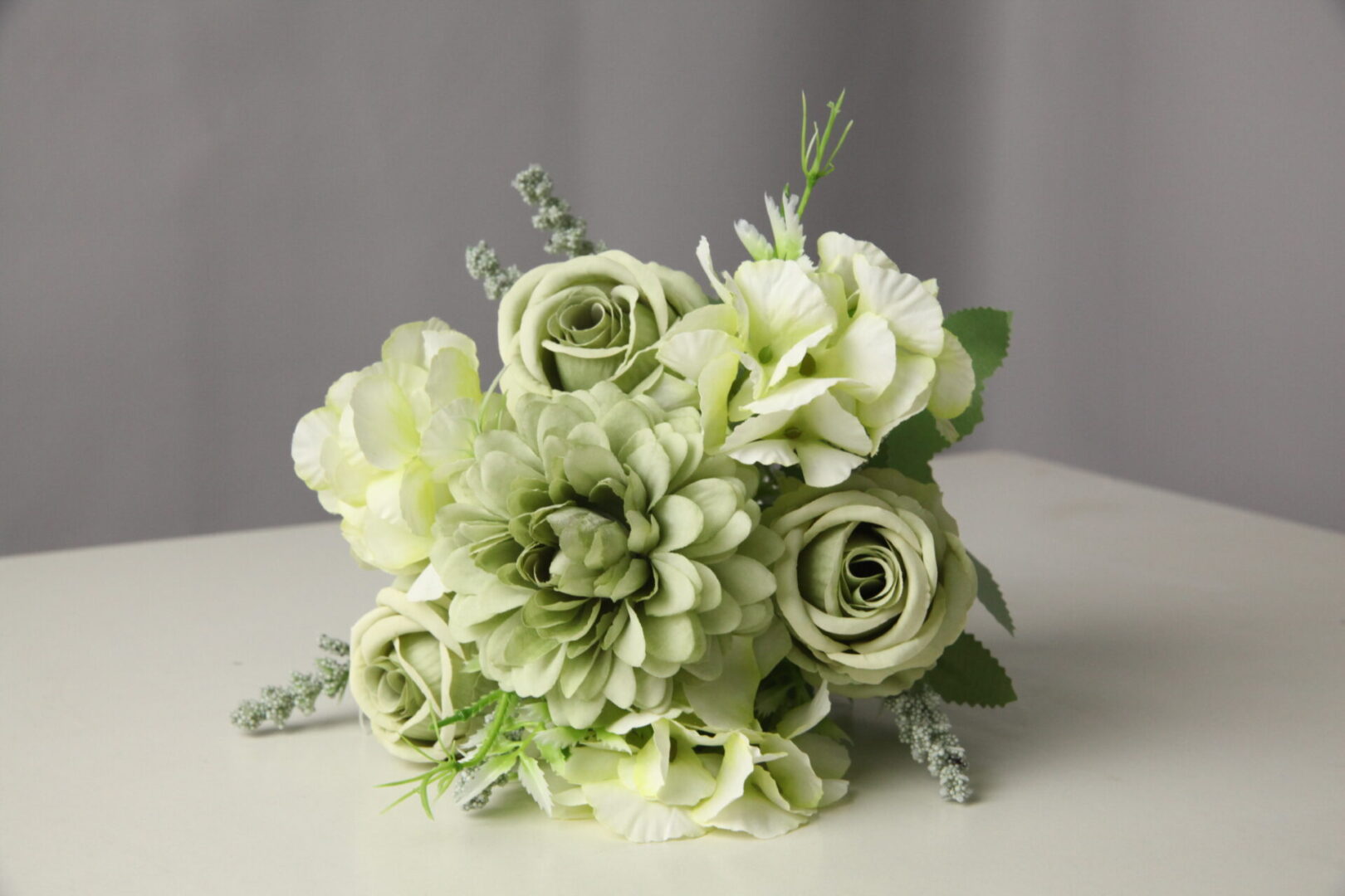 Sage and green floral option 4