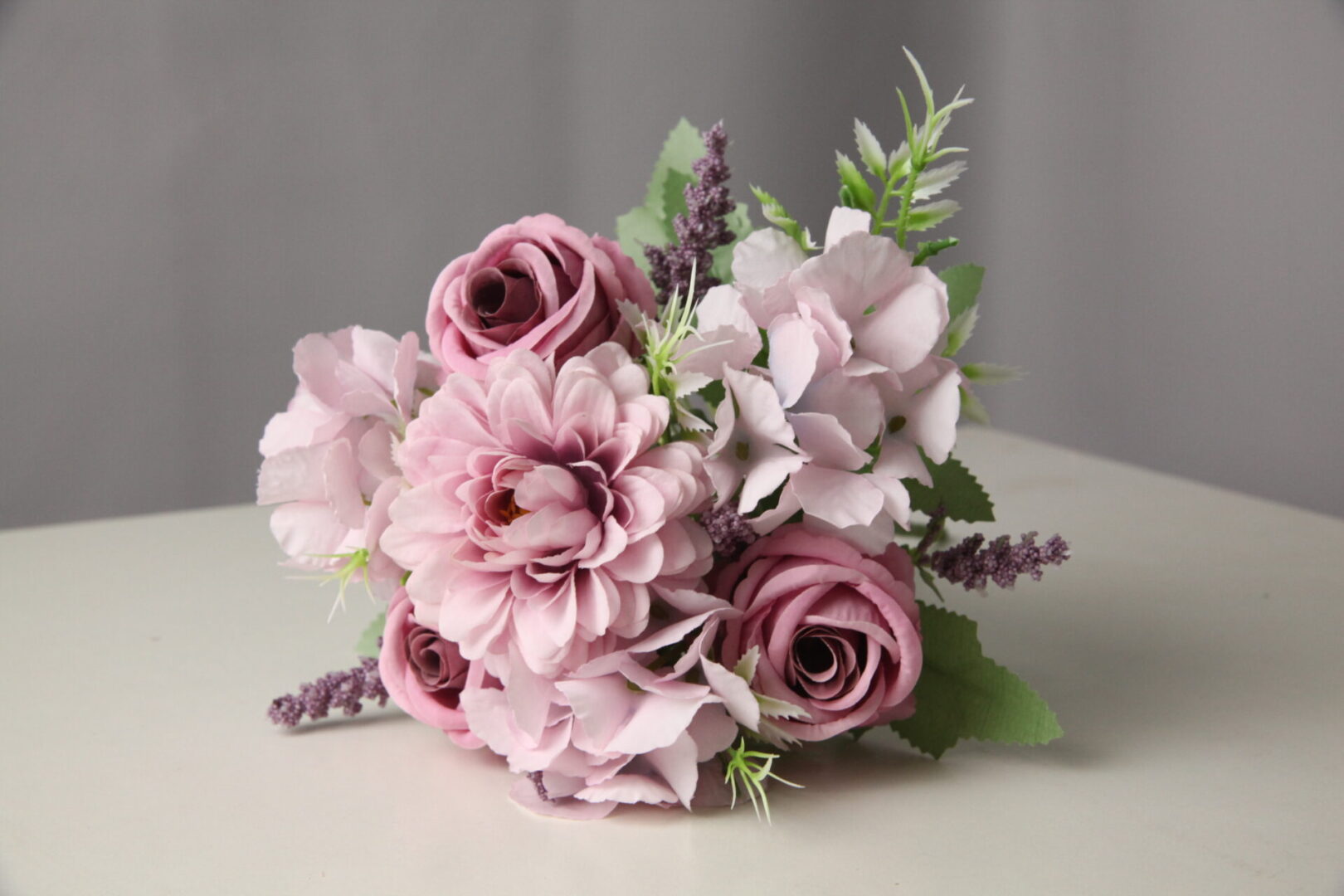 Mauve and pink floral option 3