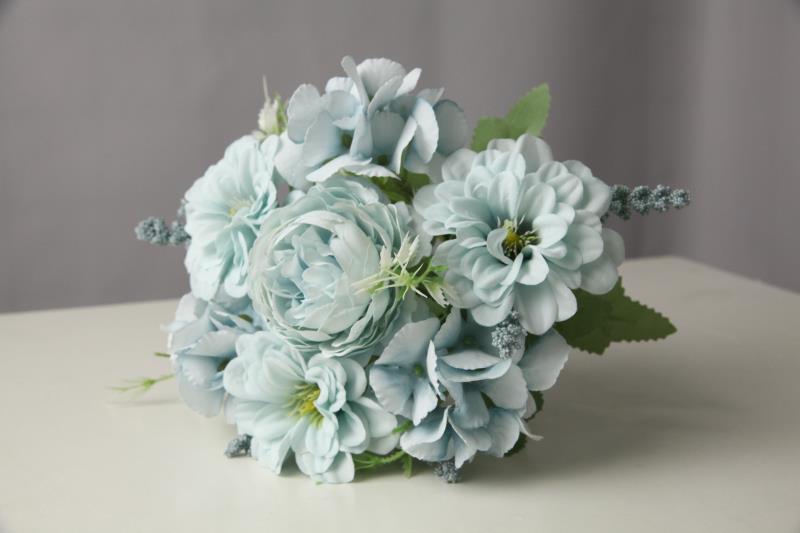 Soft blue floral option 2