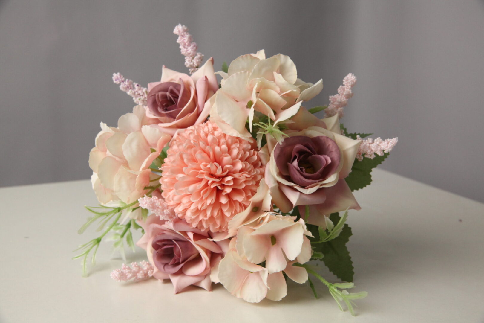Blush and pink floral option 1