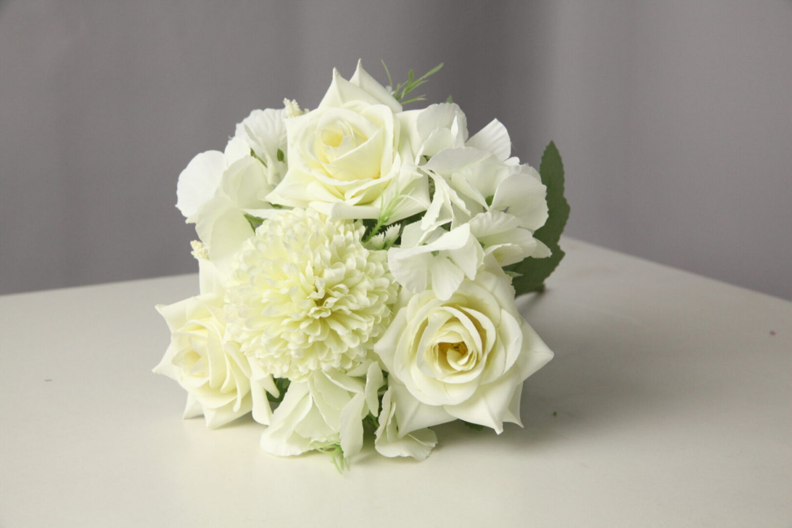 Cream and ivory floral option 1