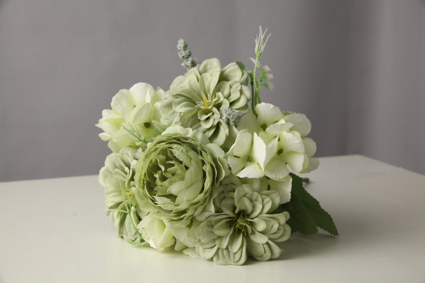 Sage and green floral option 3