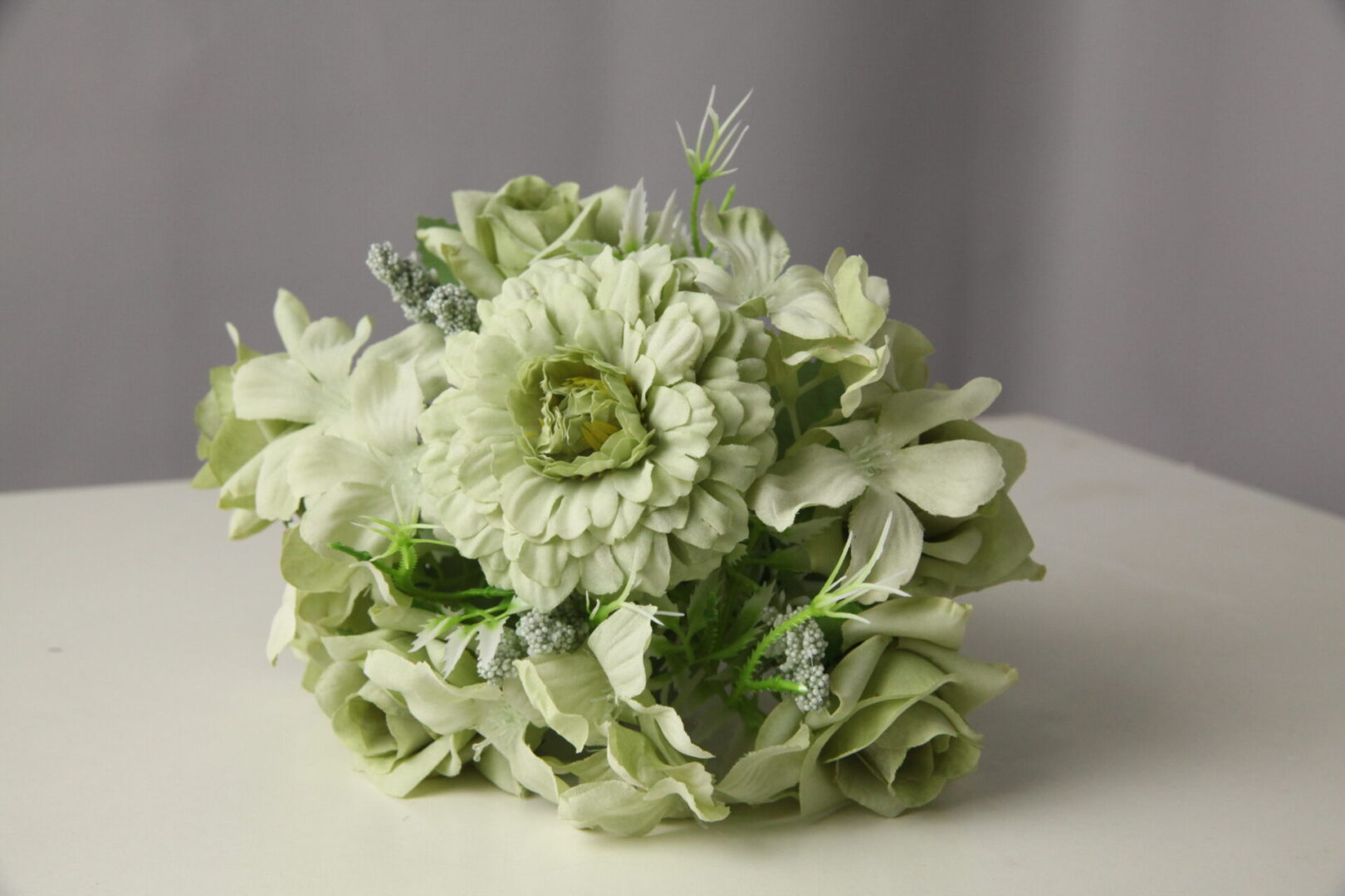 Sage and green floral option 2