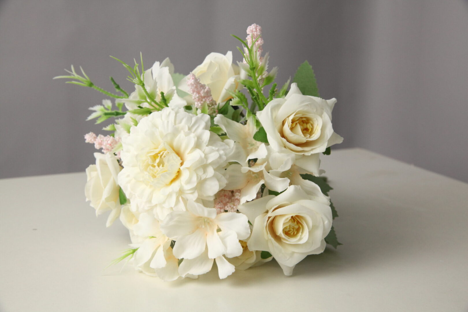 Cream and ivory floral option 3