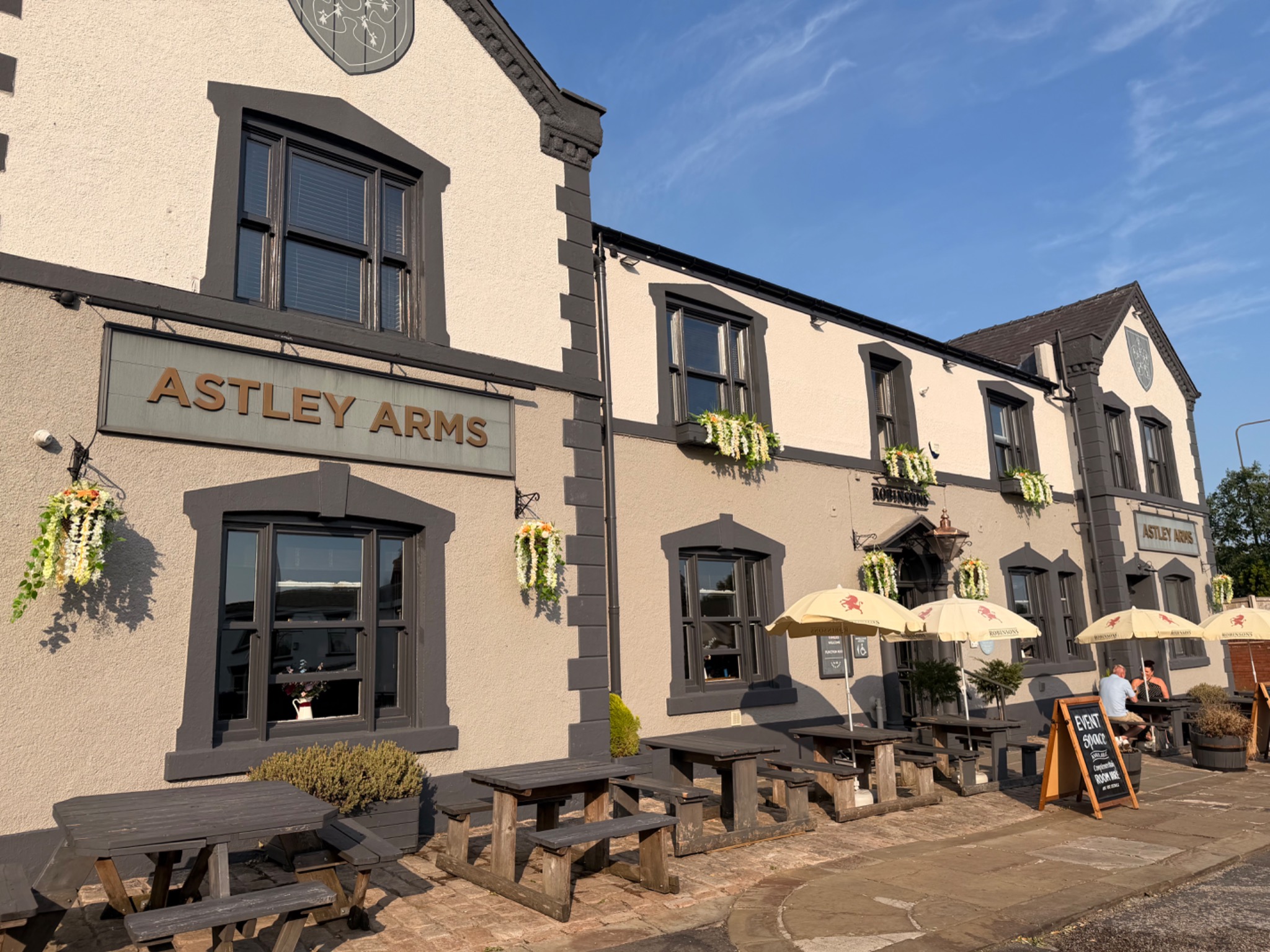 Artificial hanging baskets for businesses