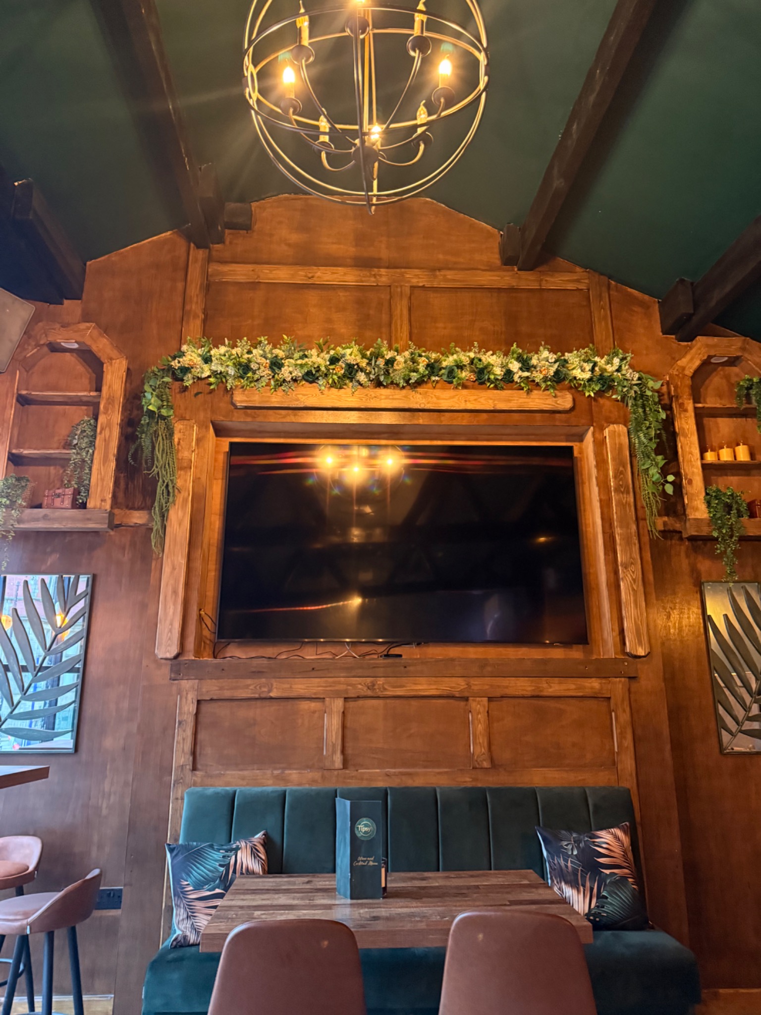 Complete commercial venue floral styling